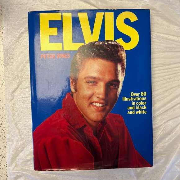 Elvis Hardcover Book By Peter Jones Limited Edition 1976 RARE COLLECTORS - Picture 1 of 16